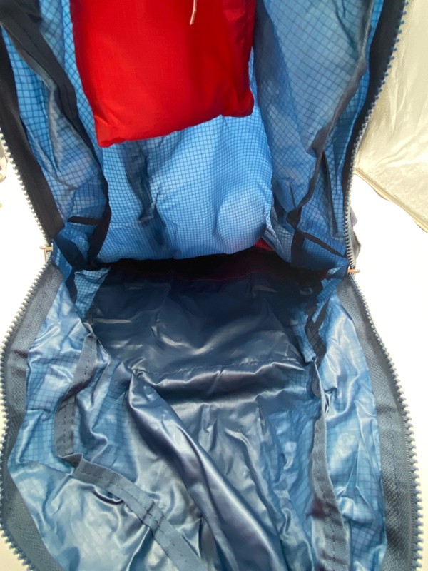 Universal Studios Packable Backpack Red & Blue 18" x 13" Travel Lightweight Bag gallery