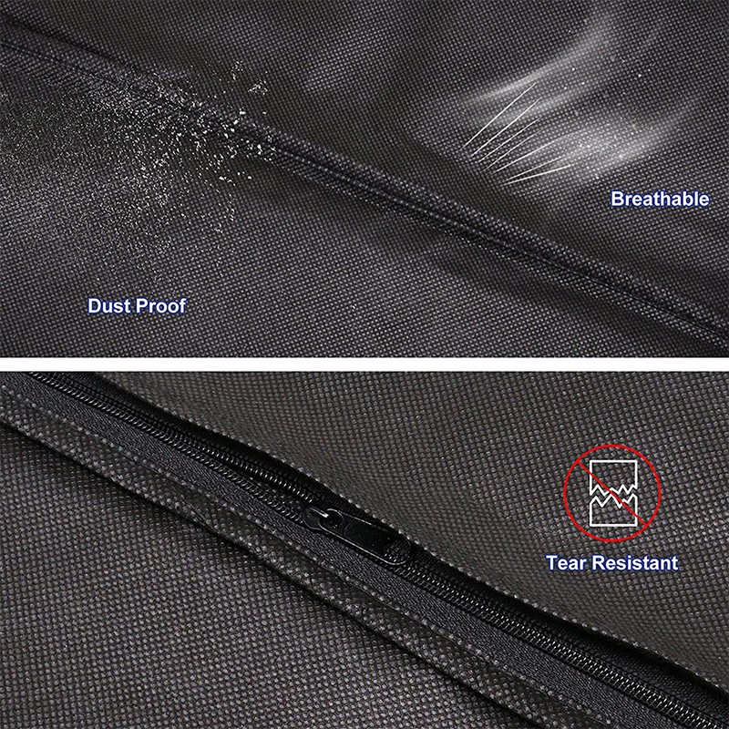 Suit & Garment bag Dress Cover/Storage/Travel Bag dust proof Breathable Black gallery