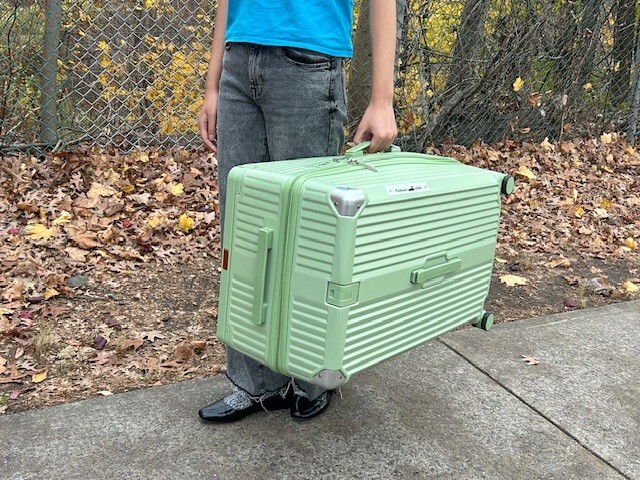 3pcs Trunk Luggage with Spinner Wheels Lightweight ABS Hard Case with TSA Lock gallery