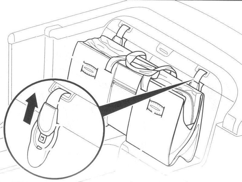 Mercedes Benz SL R230 (MY 2003-2012) Rear Shelf Bag Leatherette Trim gallery