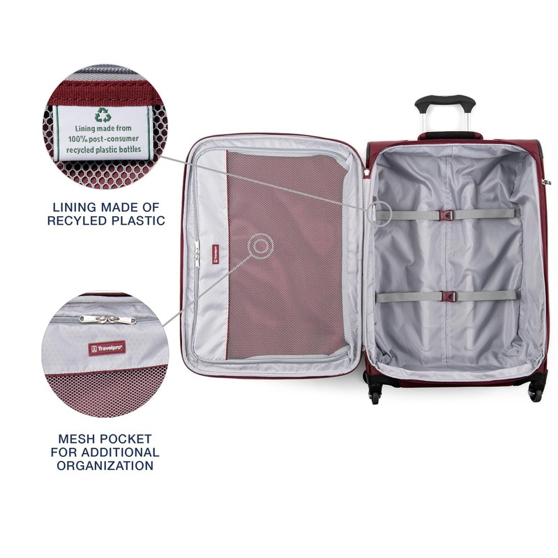 Travelpro Maxlite 5 Softside Expandable Luggage with 4 Spinner Wheels, Lightw... gallery