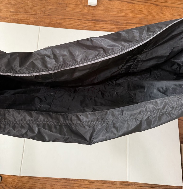 Outdoor Products 36” XL Black Nylon Duffle Bag Adjustable Straps Lightweight gallery