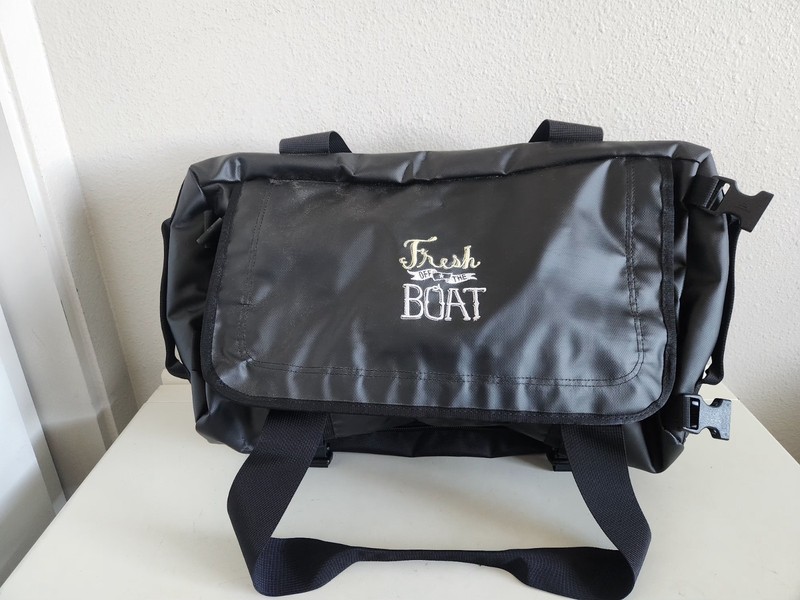 Fresh Off The Boat Cast/Crew Bag-Incase TRACTO Split Duffel Backpack