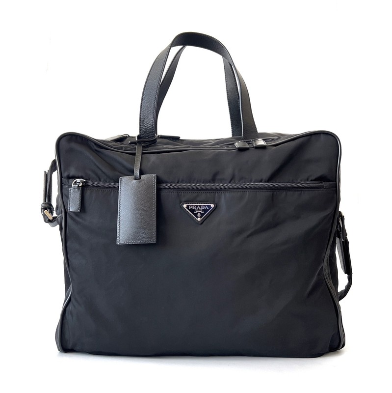 PRADA Authentic Nylon Travel Bag
