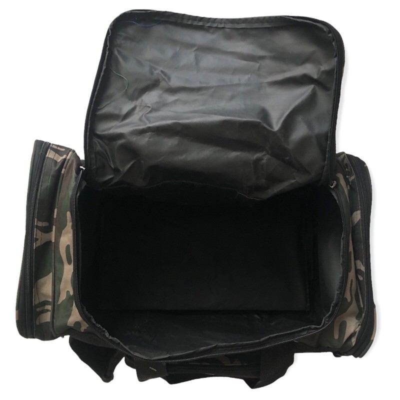 Dig Camouflaged Weekender Duffle Bag With Adjustable Detachable Shoulder Strap gallery