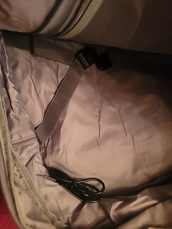 Lumesner NWT Travel Computer Backpack Bag Luggage Gray USB Hub gallery
