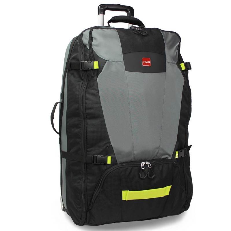World Traveler Rolite Alpine Upright Style 30-Inch Rolling Duffel Bag – Grey