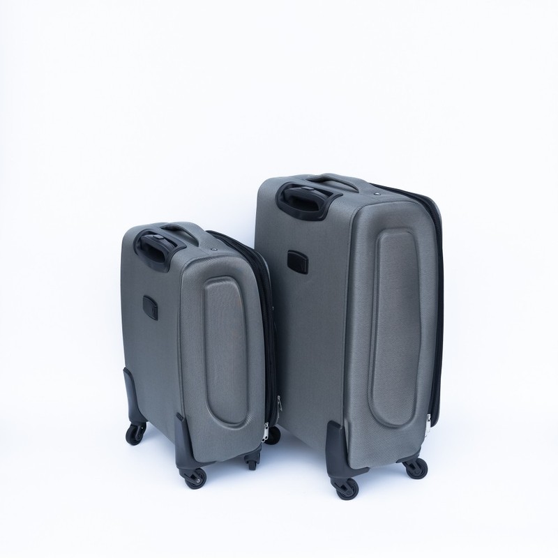 Softside Rolling Suitcase Set 20+24 Inch Oxford Fabric Trolley Luggage gallery
