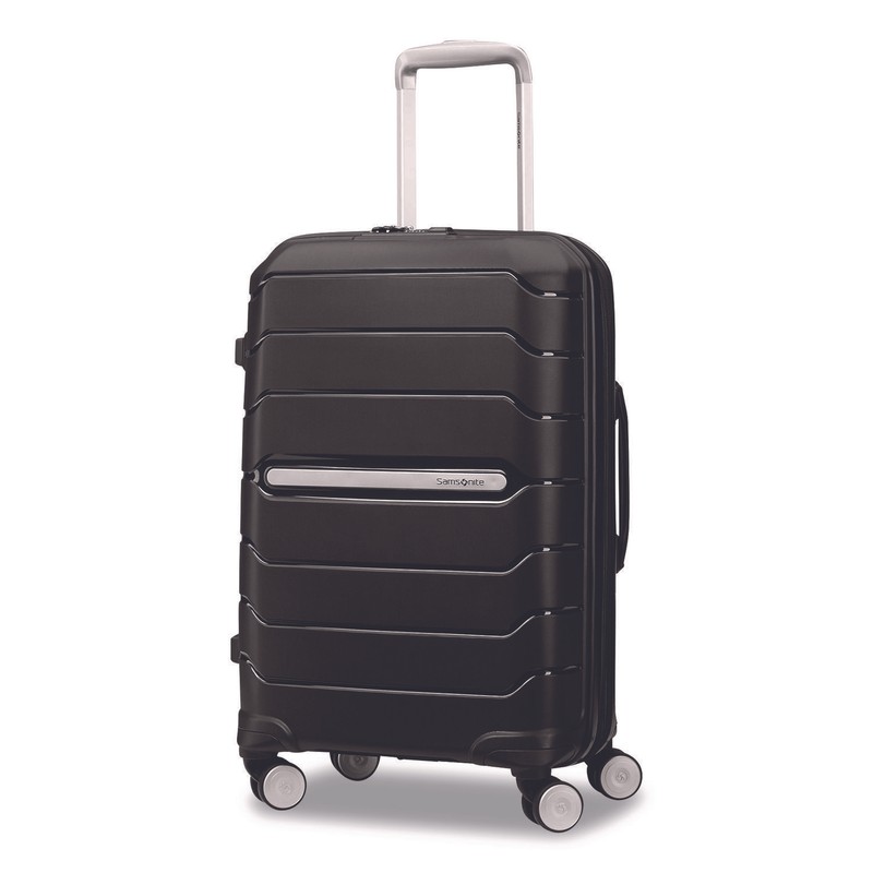 Freeform Hard Side Carry-On Suitcase, Four-Wheeled Spinner, 15.25 x 10 x 21.25,