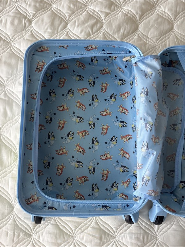 BLUEY - Kids Hard Side Trolly Carry on & Back Pack Luggage Set gallery