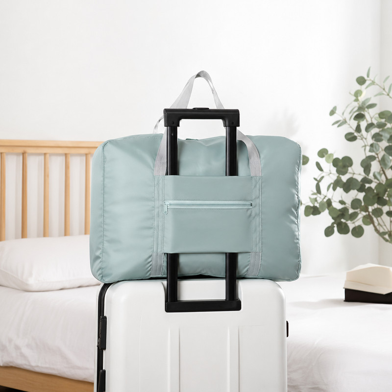 Foldable Travel Duffel Bag Carry On | Lightweight Large Capacity Weekend Tote