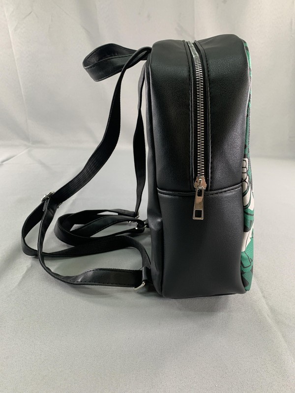 Hunter x Hunter Mini Backpack Bioworld Gon Freecss Killua Black Green Anime Bag gallery