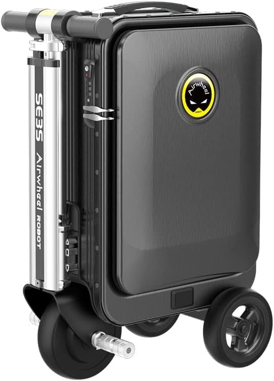 Smart Rideable Suitcase Electric Luggage Scooter For Travel (black) | USED