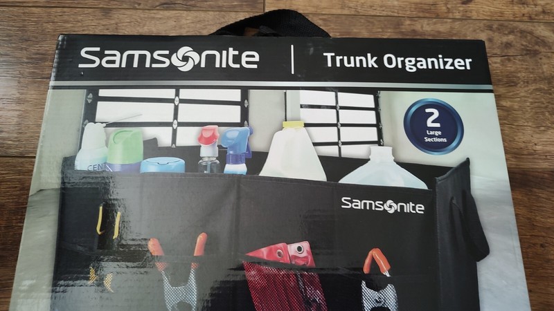 Samsonite Trunk Organizer 2 Large Compartments Multi-Purpose New gallery