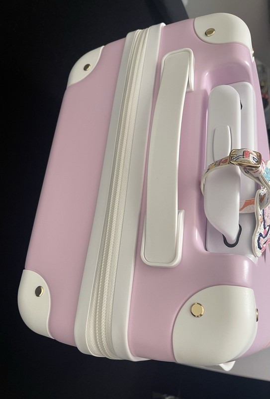 Roller Rabbit x Target 22" Hardside Spinner Trunk Carry On Suitcase Pink New gallery