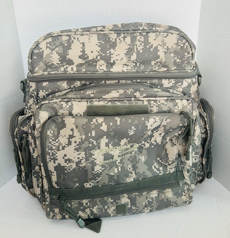 Texas Army Strong Backpack Camouflage Expandable Tactical Gear Pockets