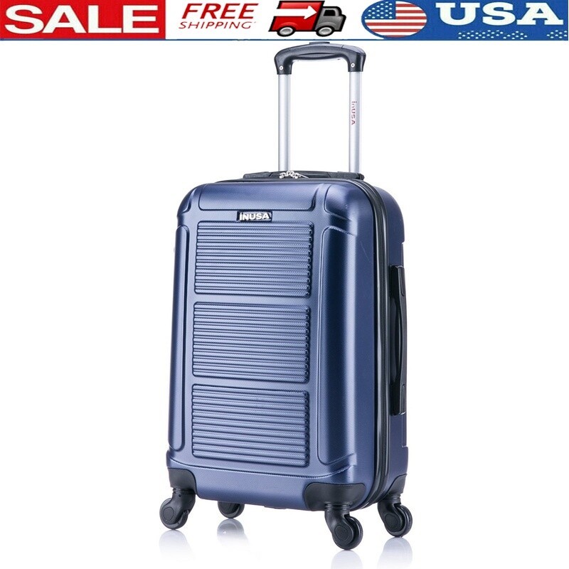 Lightweight PC ABS Hardside Spinner Luggage 20″ W/ Ergonomic Handle TSA Approved