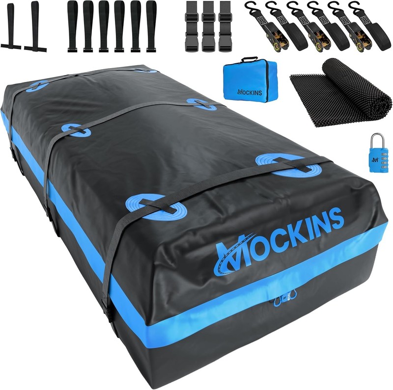 Mockins 35 Cu Ft Roof Top Cargo Carrier Bag 80x40x19