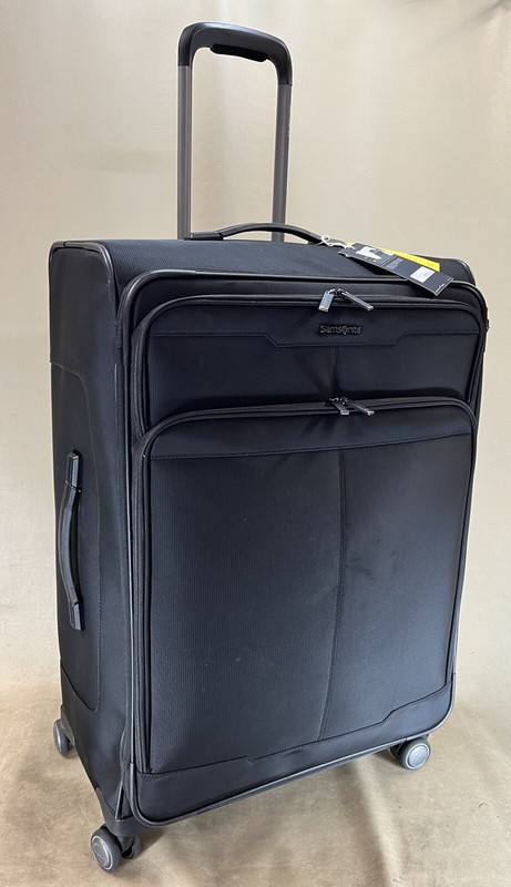 Samsonite Silhouette 17 Large Check-In Expandable Softside Spinner Suitcase Blk gallery