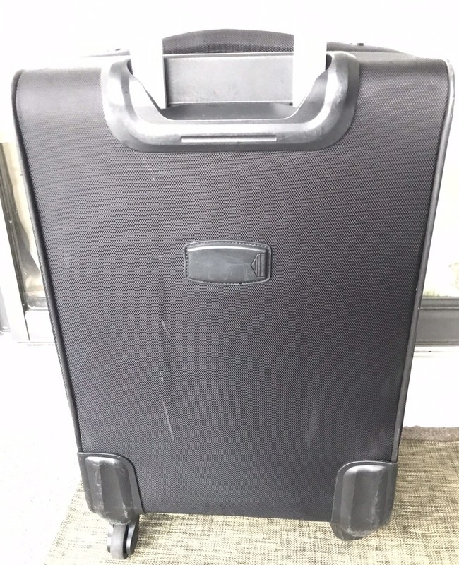 Samsonite 21" 21 inch Softside Expandable Spinner Luggage Carry On Black Rolling gallery