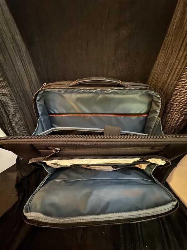 Samsonite Pro Upright Mobile Office, Black, One Size New w/o Tags gallery