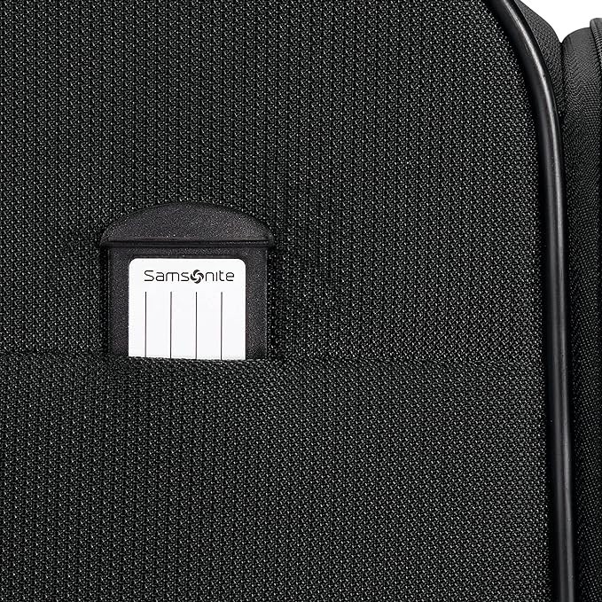 Samsonite Aspire DLX Softside Expandable 2pc Black Luggage w/Wheels - 20" & 24" gallery