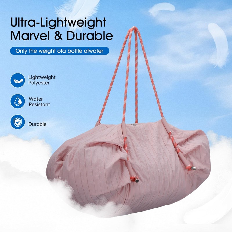 Large Puffy Weekender Bags for Women, Crossbody Shoulder Travel Duffel Bag, L... gallery