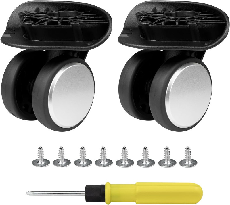 Wheels Replacement Kit for Samsonite Freeform Hardside Carry on Suitcase Luggage