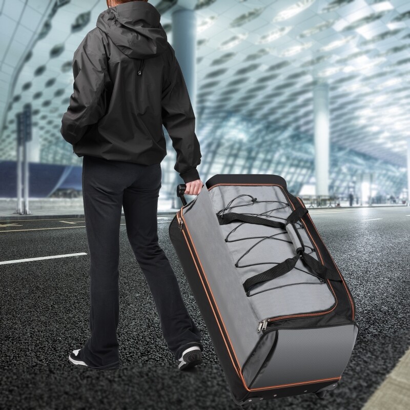 2PCS Luggage Set Softside Expandable Suitcase 28"32" Carry-on Luggage Travel Bag gallery
