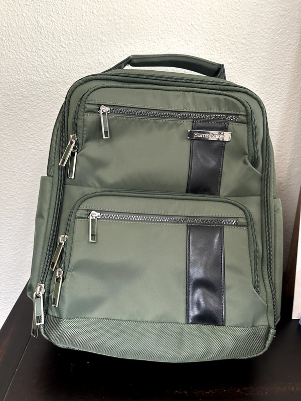 Samsonite Recyclex Backpack Green Recycle Material New With Tags gallery