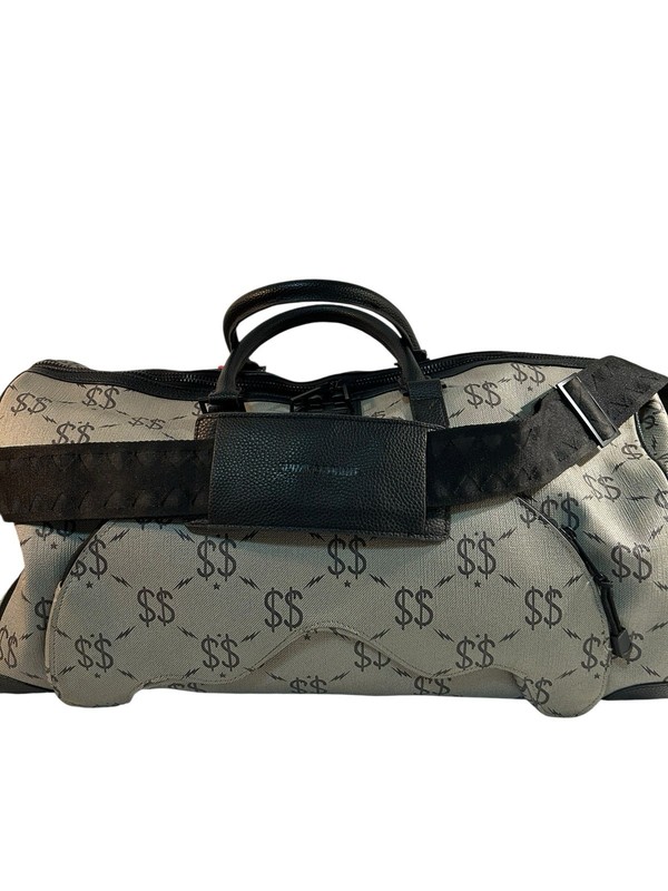 Authentic SPRAYGROUND $$ PATTERN LE LARGE WEEKENDER/DUFFLE BAG, 2010