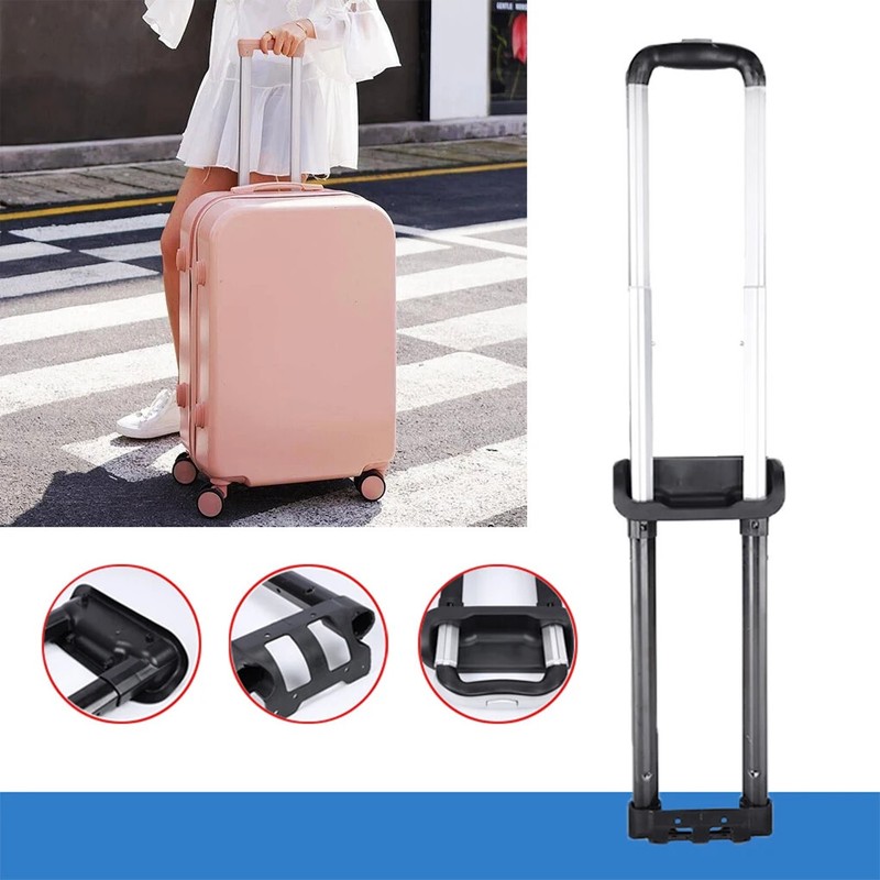 Replacement Handle Parts Adjustable Heavy Duty Pull Rod For Luggage Suitcase. gallery