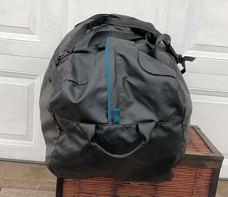 Patagonia Wet Dry Duffle Duffel Bag Large Black Waterproof Resistant 27” gallery