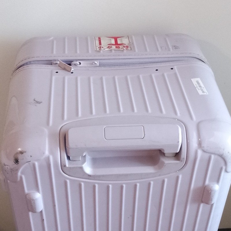 Purple Solid Hardcase Spinner Suitcase w/ Wheels & Combo Lock gallery