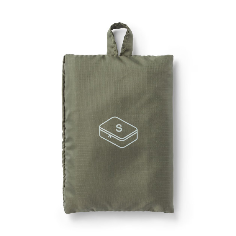 New MUJI Polyester Foldable Sorting Case With 2 Size S/M Kaki Colors