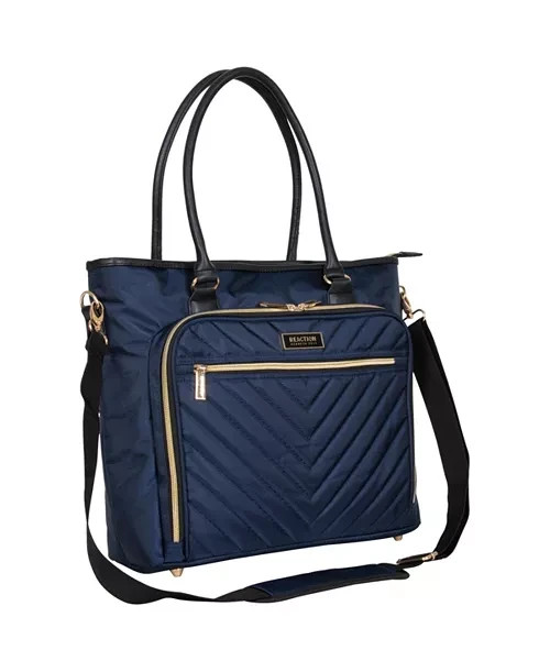 Kenneth Cole Reaction Chelsea Bag 15″ Laptop Pocket, Burgundy, Navy or Olive