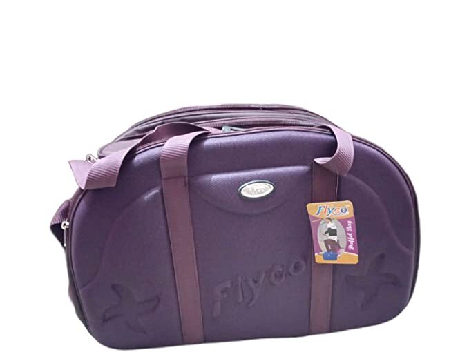 Jyoti BIGBAG Polyester Large Purple Regular Capacity Strolley Duffle Bag gallery