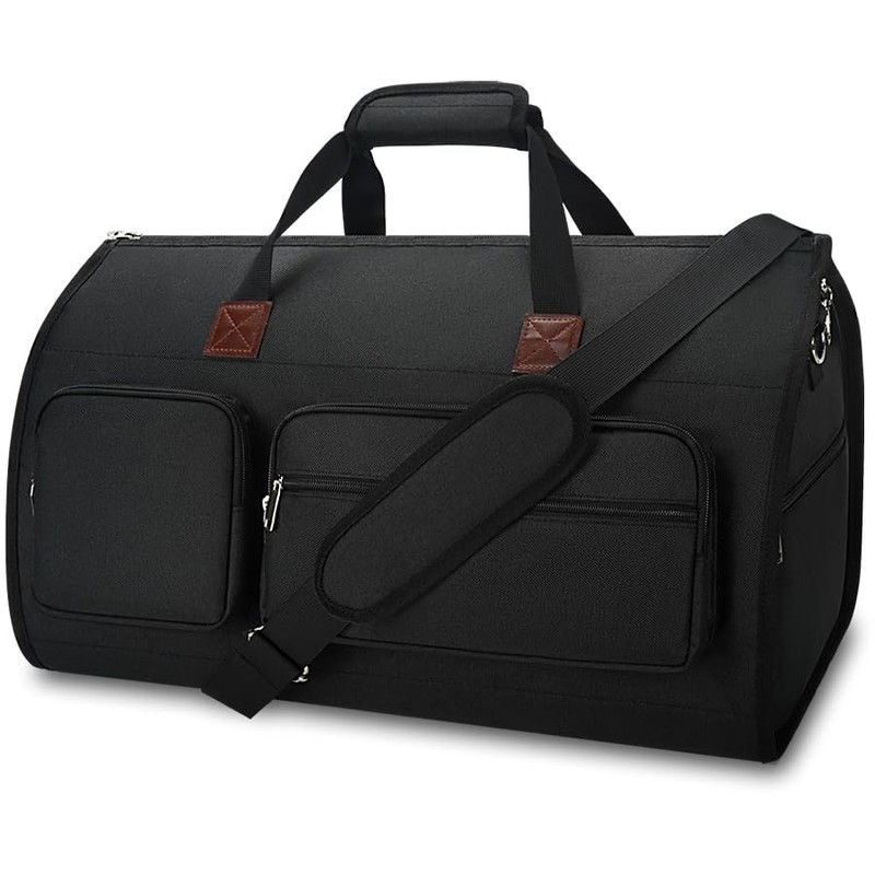 56L Convertible Garment Duffle Bag for Travel – Carry On Garment Bags with Sh
