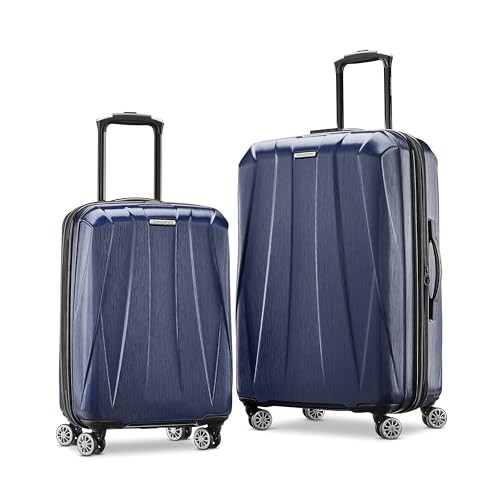 SAMSIONITE CENTRIC 2 HARDSIDE EXPANDABLE LUGGAGE SPINNERS | TRUE NAVY | 2PC SET