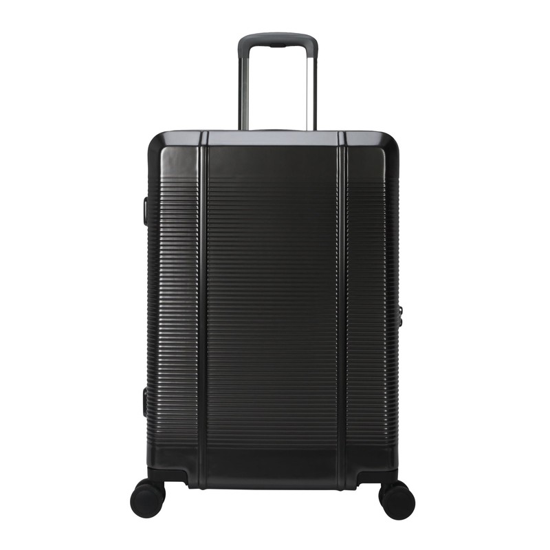 BTL 20-Inch Carry-On Expandable Hardside Upright Luggage, Black, 360-Degree