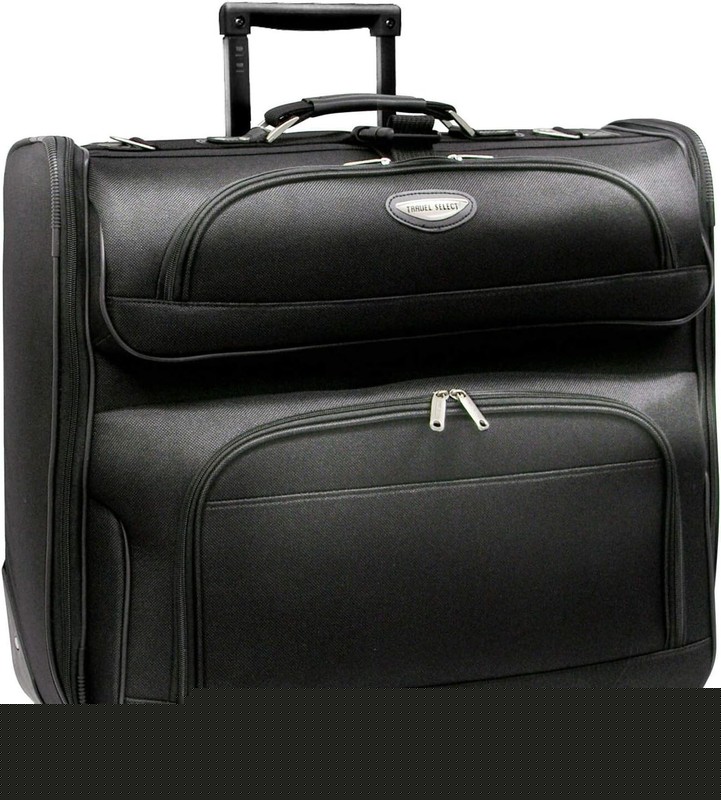 Travel Select Amsterdam Business Rolling Garment Bag Black One Size