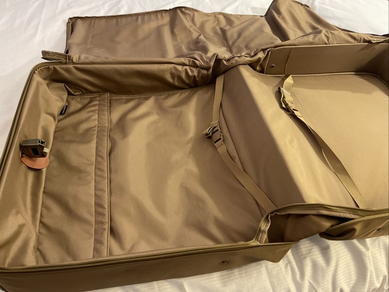 Hartmann Intensity Luxury Collection 50” Travel Garment Bag Canvas & Leather gallery