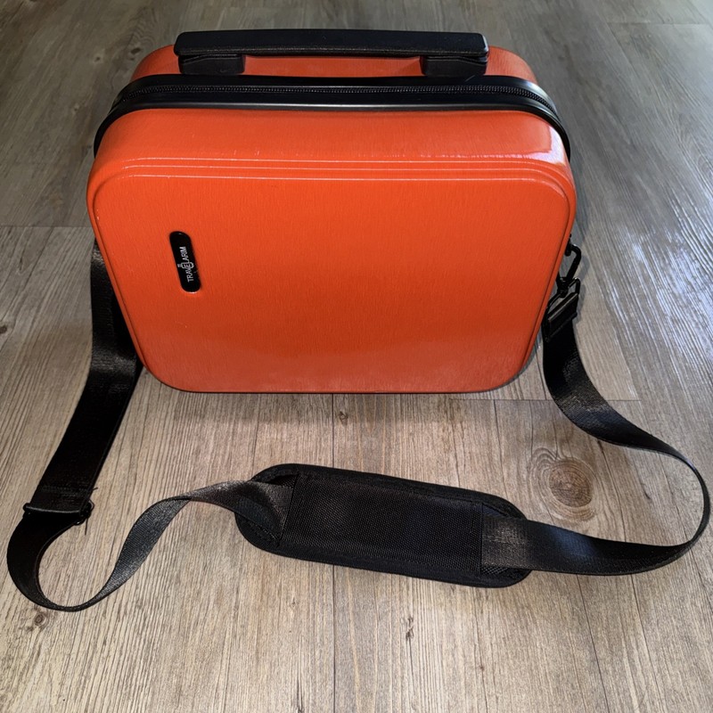 Travelarim Mini Carry on Luggage Crossbody Cosmetic Travel Toiletry Bag 12”