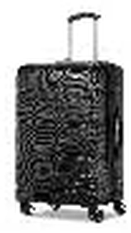 Evolve SE Expandable Hardside Spinner Luggage - Bass Black, Medium Size gallery