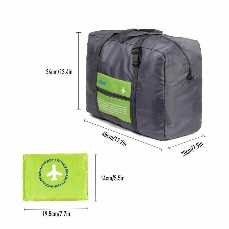 Big Foldable Travel Storage Luggage Carry-on Organizer Hand Shoulder Duffle Bag gallery