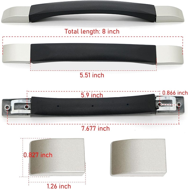 Versatile Replacement Suitcase Handle with Easy Installation Tools Included gallery