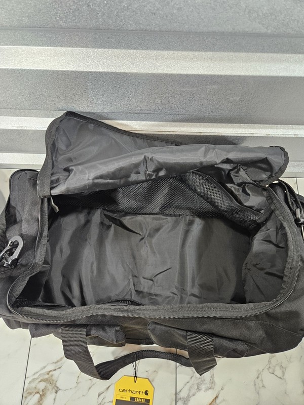 Carhartt 40L Utility Duffel Bag Black Water Resistant 600D CB0499 New With Tags gallery