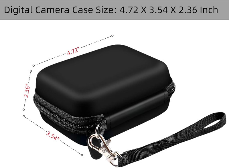 Carrying & Protective Case for Digital Camera Compatible with Kodak Pixpro/Canon gallery