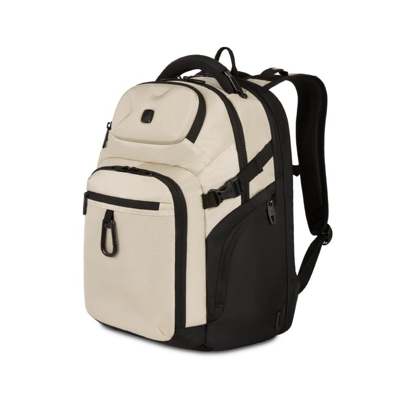 SwissGear Endure ScanSmart Laptop Backpack – Vintage Khaki – 17″