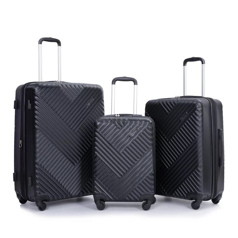travelhouse 3 piece luggage set